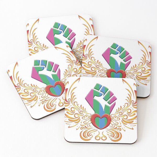 Item preview, Queer Resistance - Polyamory Pride designed and sold by SKyIslandDesigns.