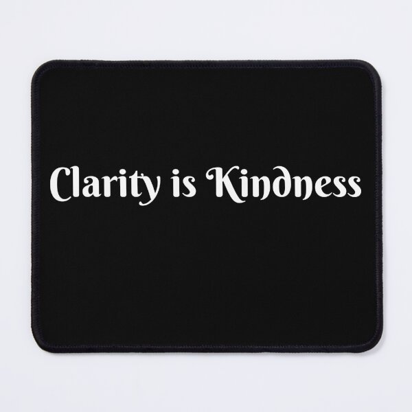 Item preview, Clarity is Kindness Retro Aesthetic Typography Graphic designed and sold by axiksa10.
