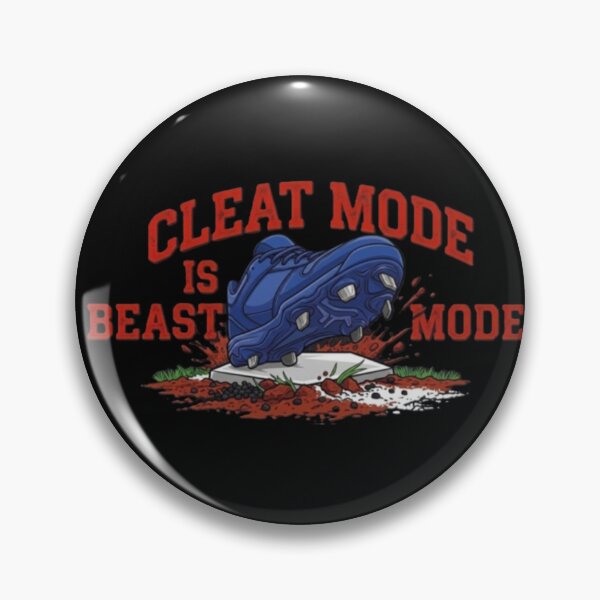 Item preview, Cleat Mode Is Beast Mode Baseball  designed and sold by TiffanyTTees.