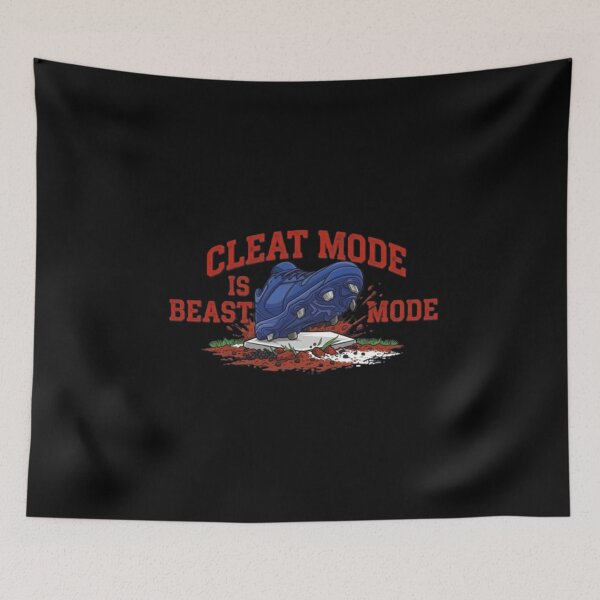 Item preview, Cleat Mode Is Beast Mode Baseball  designed and sold by TiffanyTTees.