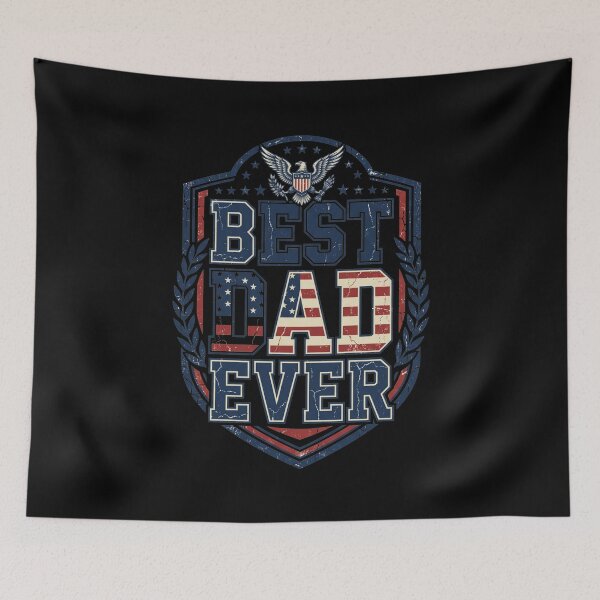 Item preview, Best Dad Ever Patriotic American Father United States Family designed and sold by SofenArt.