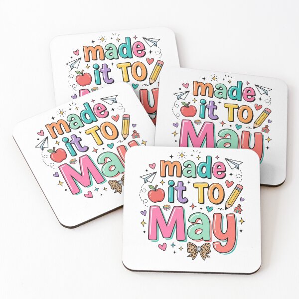 Item preview, Made It To May Teacher Student School Year designed and sold by SofenArt.