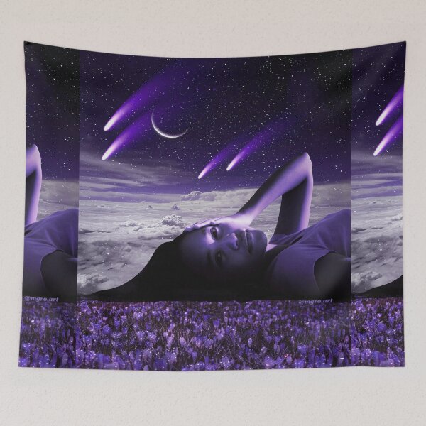 Item preview, Peaceful rest. Purple designed and sold by mgro-art.