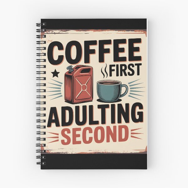 Item preview, Coffee First Adulting Second – Funny Coffee Lover Gift Shirt designed and sold by T-ShirtArtTom.