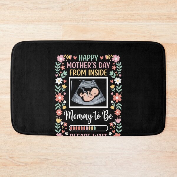 Item preview, Happy Mother's Day From Inside Mommy To Be Please Wait Expecting Mother Pregnancy Announcement designed and sold by SofenArt.