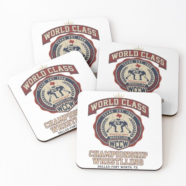 Item preview, World Class Championship Wrestling Dallas Fort Worth Vintage Tee designed and sold by The Irish Whip.