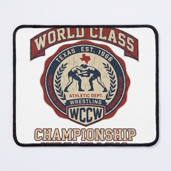 Item preview, World Class Championship Wrestling Dallas Fort Worth Vintage Tee designed and sold by The Irish Whip.
