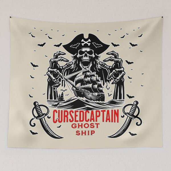 Item preview, pirate ship captain designed and sold by wildforcedesign.