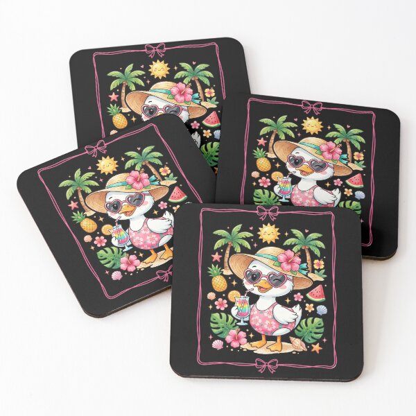Item preview, Cute Summer Beach Tropical Vacation Duck Holiday Lover designed and sold by SofenArt.