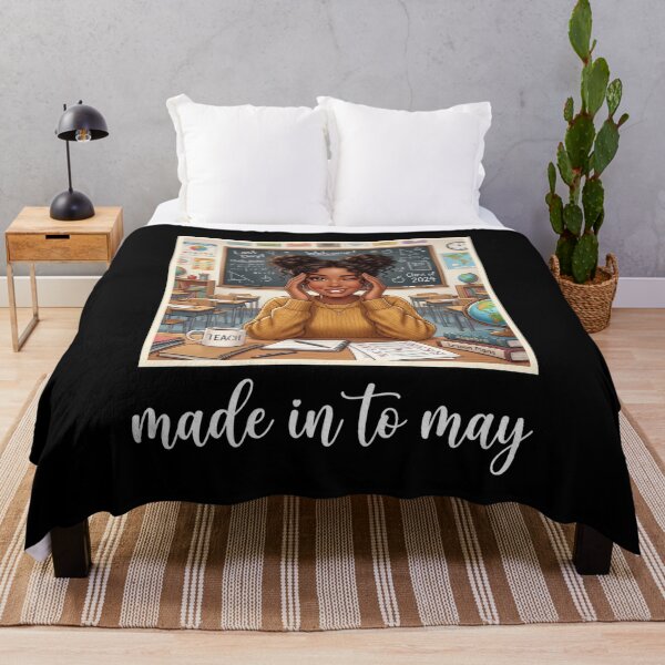 Item preview, Made In To May Teacher Born In May Education Birthday designed and sold by SofenArt.