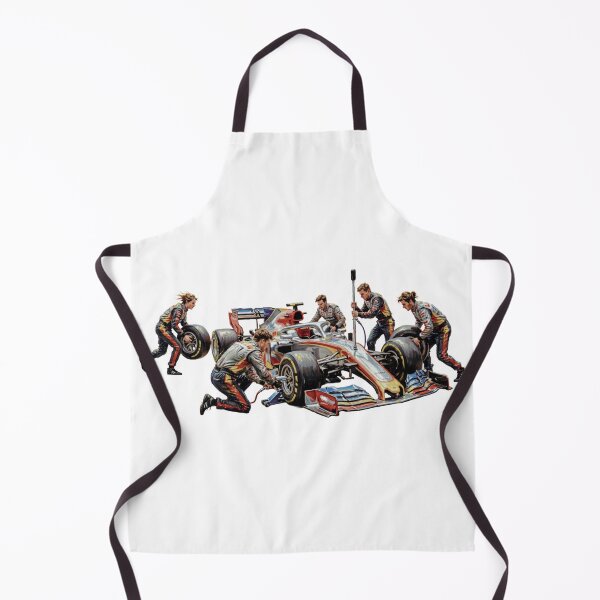 Item preview, Pit Crew Painting – Dynamic Action Scene designed and sold by ticzla95.