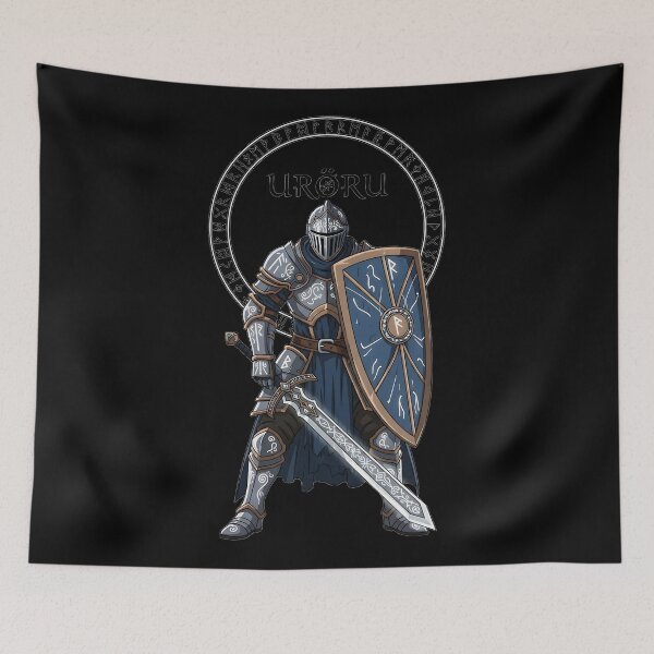 Item preview, Norse Runic Knight with Shield designed and sold by UrbanPrts.
