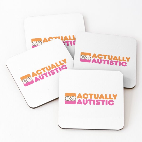 Item preview, ndvh Actually Autistic (some kind of donut) designed and sold by Nik’s T-Shirts.