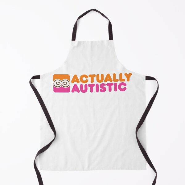 Item preview, ndvh Actually Autistic (some kind of donut) designed and sold by Nik’s T-Shirts.