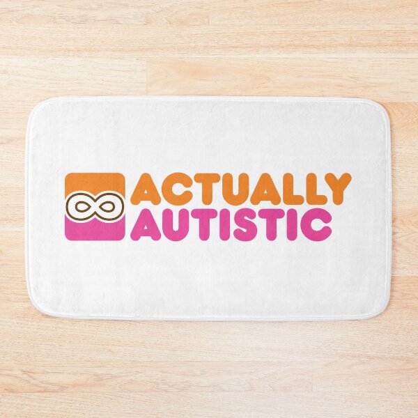 Item preview, ndvh Actually Autistic (some kind of donut) designed and sold by Nik’s T-Shirts.