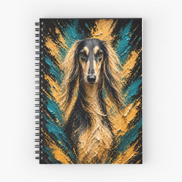 Item preview, Saluki Color Explosion Dog Art designed and sold by Vista Atelier.