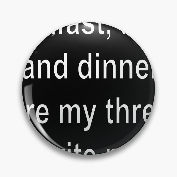 Item preview, Breakfast, lunch, and dinner are my three favorite meals designed and sold by loveling.