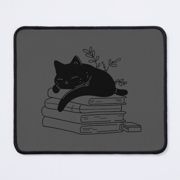 Item preview, Cozy Sleeping Cat on Books designed and sold by PandaKunst.