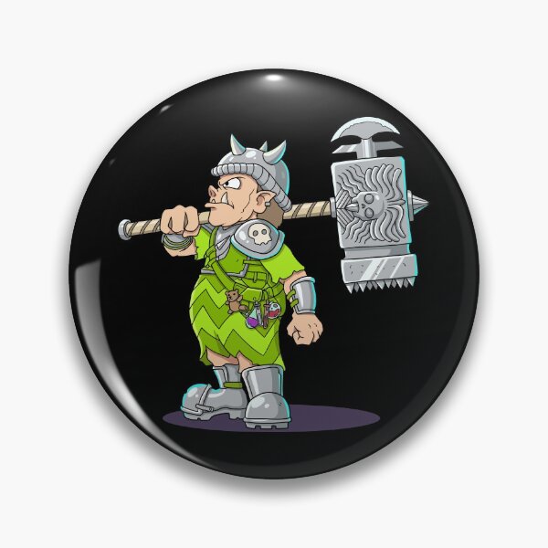 Item preview, Grumpy Orc Battle Smith designed and sold by RetroXylora.