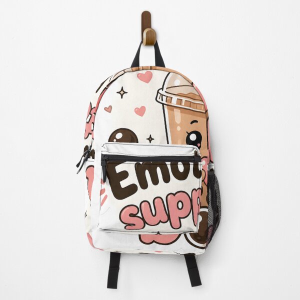 Item preview, Emotionally Supported by Boba Cute Bubble Tea Aesthetic Funny Food Lover Kawaii Dessert Design designed and sold by StickyGuys.