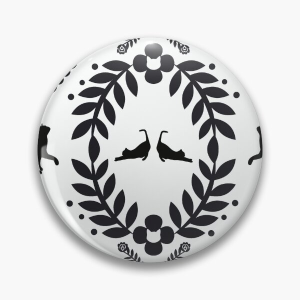 Item preview, Playful Cats Damask designed and sold by Capricious Reader.