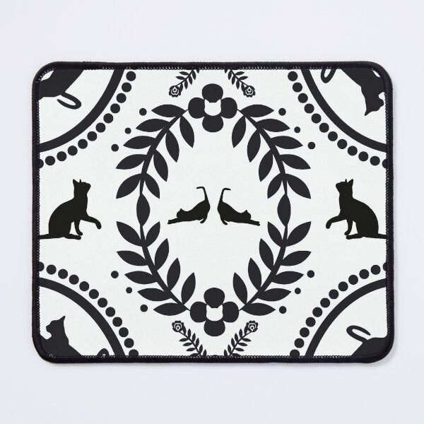 Item preview, Playful Cats Damask designed and sold by Capricious Reader.