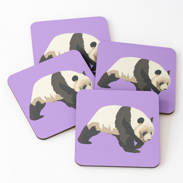 Item preview, P is for Panda,Giant Panda – Iconic Black and White Bear Wildlife Art designed and sold by PrettylittlepastelUk.
