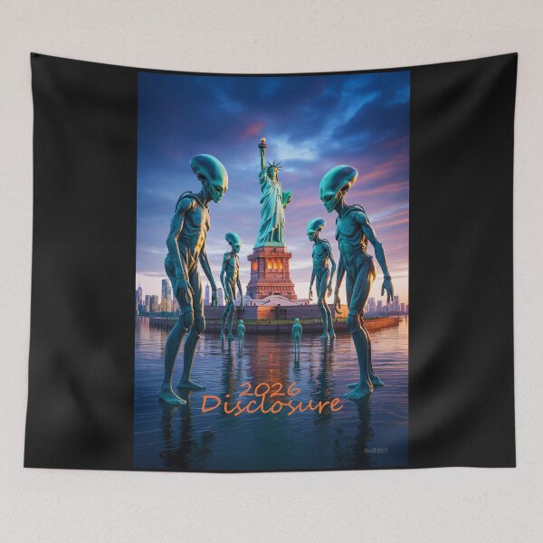 Item preview,  Aliens 2026 Disclosure — UFO Truth & Cosmic Encounter  designed and sold by DBM Photo Art 1.