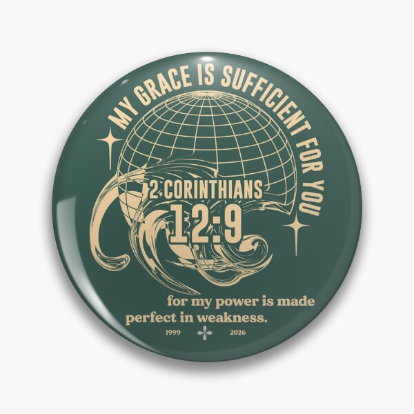Item preview, 2 Corinthians 12:9 designed and sold by GraphicMondaze.