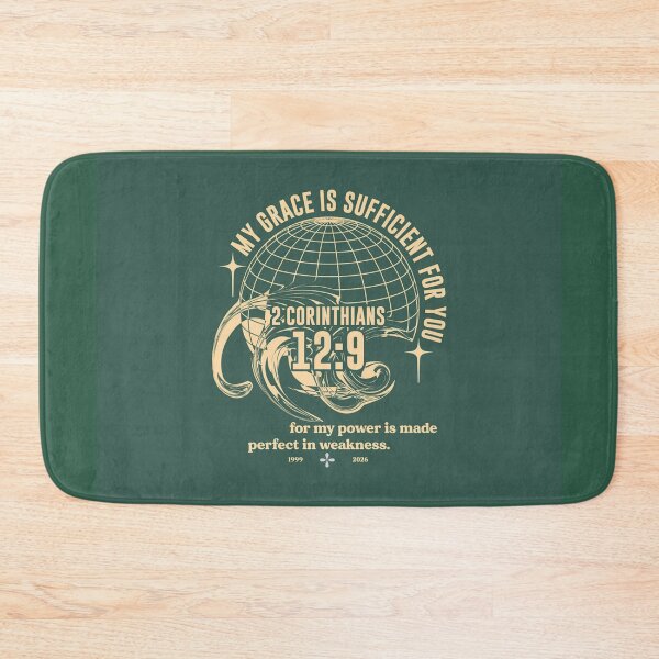Item preview, 2 Corinthians 12:9 designed and sold by GraphicMondaze.