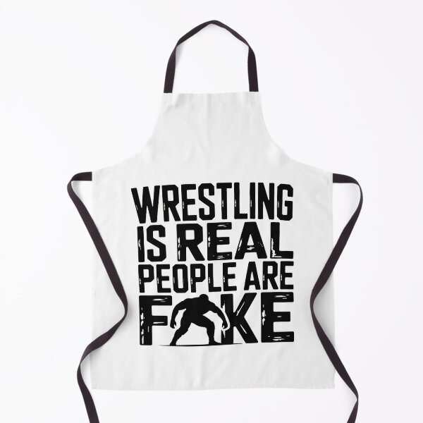 Item preview, Wrestling Is Real People Are Fake | Funny Wrestling Fan Shirt designed and sold by Milosstudio.