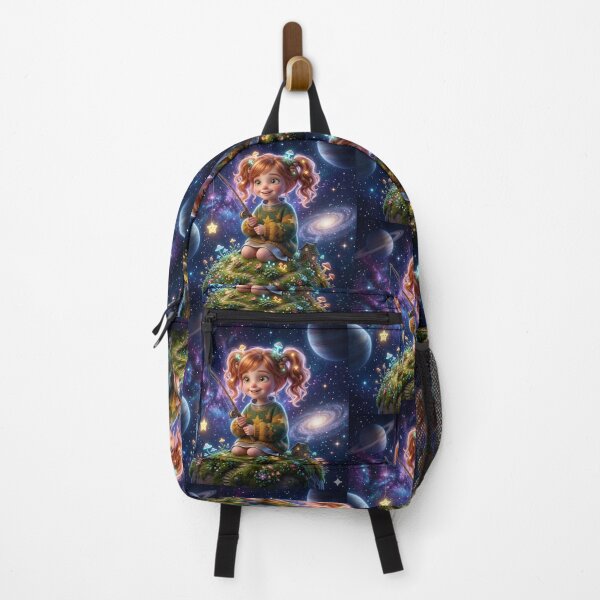 Item preview, ​Star Fisher in Space (Space Cottagecore). designed and sold by JoyNest = "The nest of joy".