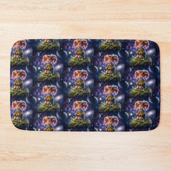 Item preview, ​Star Fisher in Space (Space Cottagecore). designed and sold by JoyNest = "The nest of joy".
