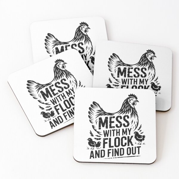 Item preview, Mess With My Flock And Find Out designed and sold by theartfulaspie.