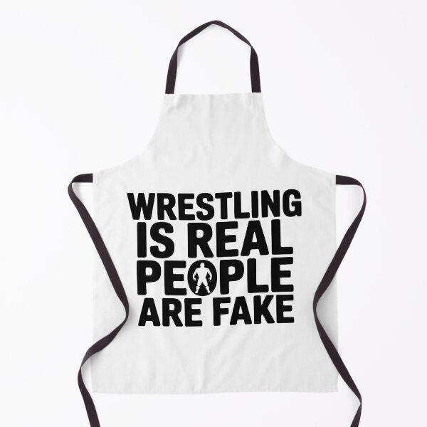 Item preview, Wrestling Is Real People Are Fake | Funny Wrestling Fan Shirt Minimalist Style designed and sold by Milosstudio.