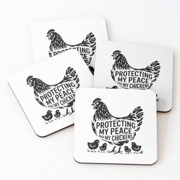 Item preview, Protecting My Peace And My Chickens designed and sold by theartfulaspie.