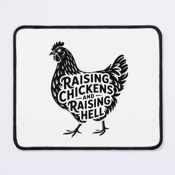 Item preview, Raising Chickens And Raising Hell designed and sold by theartfulaspie.
