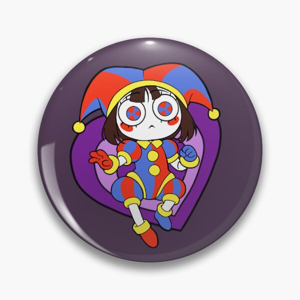 Item preview, TADC - Pomni chibi heart designed and sold by PurpleStarEyes.