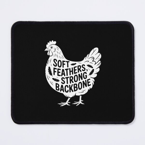 Item preview, Soft Feathers Strong Backbone designed and sold by theartfulaspie.