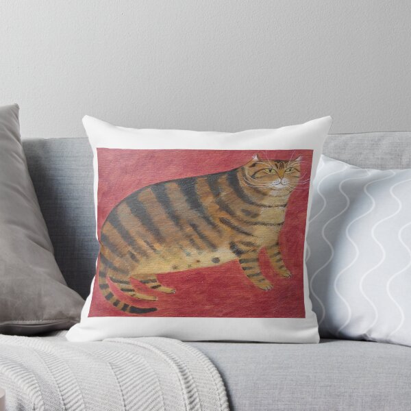 Item preview, Tabby Cat on Red Background designed and sold by Andy Turner.