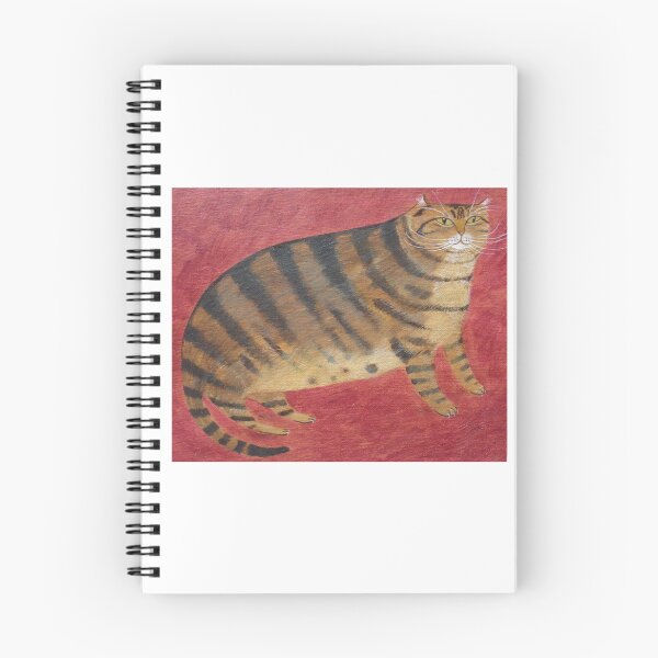 Item preview, Gato atigrado sobre fondo rojo designed and sold by Andy Turner.