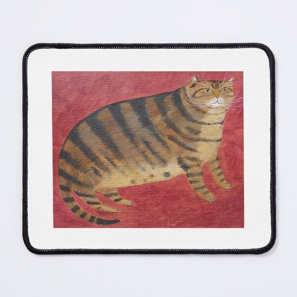 Item preview, Gato atigrado sobre fondo rojo designed and sold by Andy Turner.