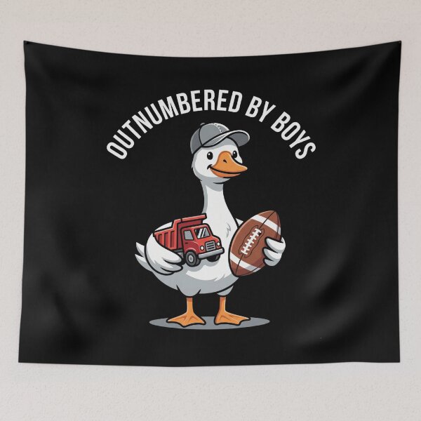 Item preview, Outnumbered By Boys Mom Life Parent Of Sons designed and sold by FormalDehyena.