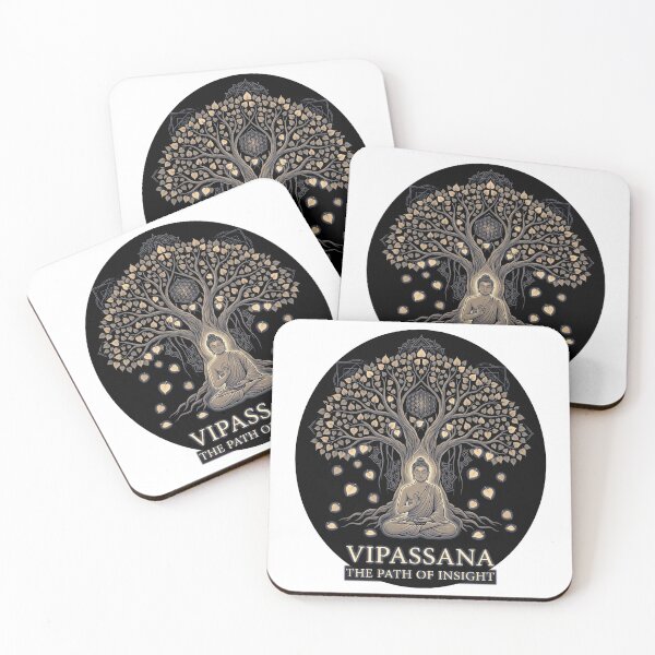 Item preview, Vipassana – The Path of Insight | Mindfulness Meditation Spiritual Design designed and sold by ArtsyExplorer.