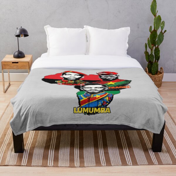 Item preview, Ibrahim Traore Thomas Sankara Patrice Lumumba - Pan African leaders map designed and sold by Youngkev-arts.
