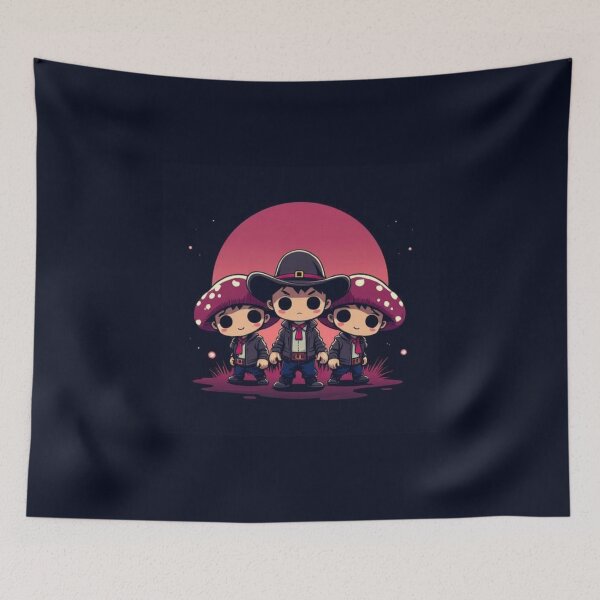 Item preview, Cowboy Mushrooms designed and sold by PatronesKawai.