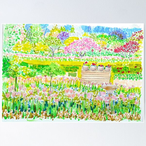 Item preview, French Garden designed and sold by lilysuzy.