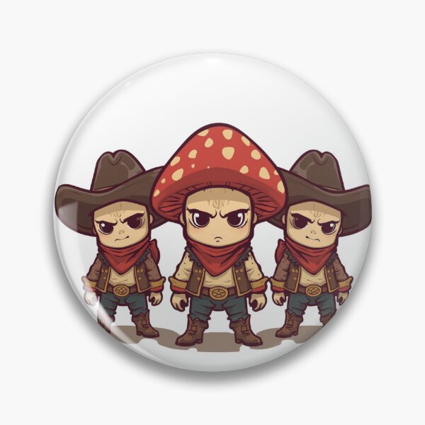 Item preview, Cowboy Mushrooms designed and sold by PatronesKawai.