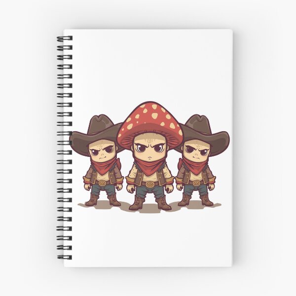 Item preview, Cowboy Mushrooms designed and sold by PatronesKawai.