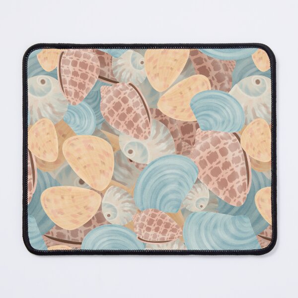 Item preview, Seashell Scatter designed and sold by birchandbirdbk.